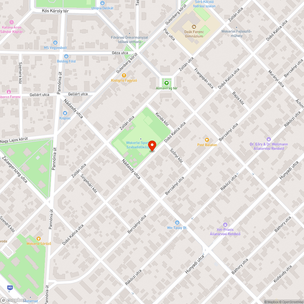 Trágár feliratos, összefirkált utcanévtábla bejelentés helye