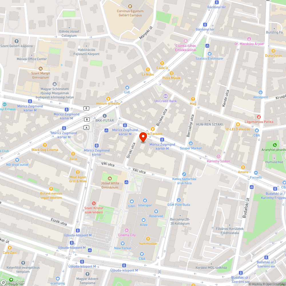 Kerékpáros nyomra parkolás bejelentés helye