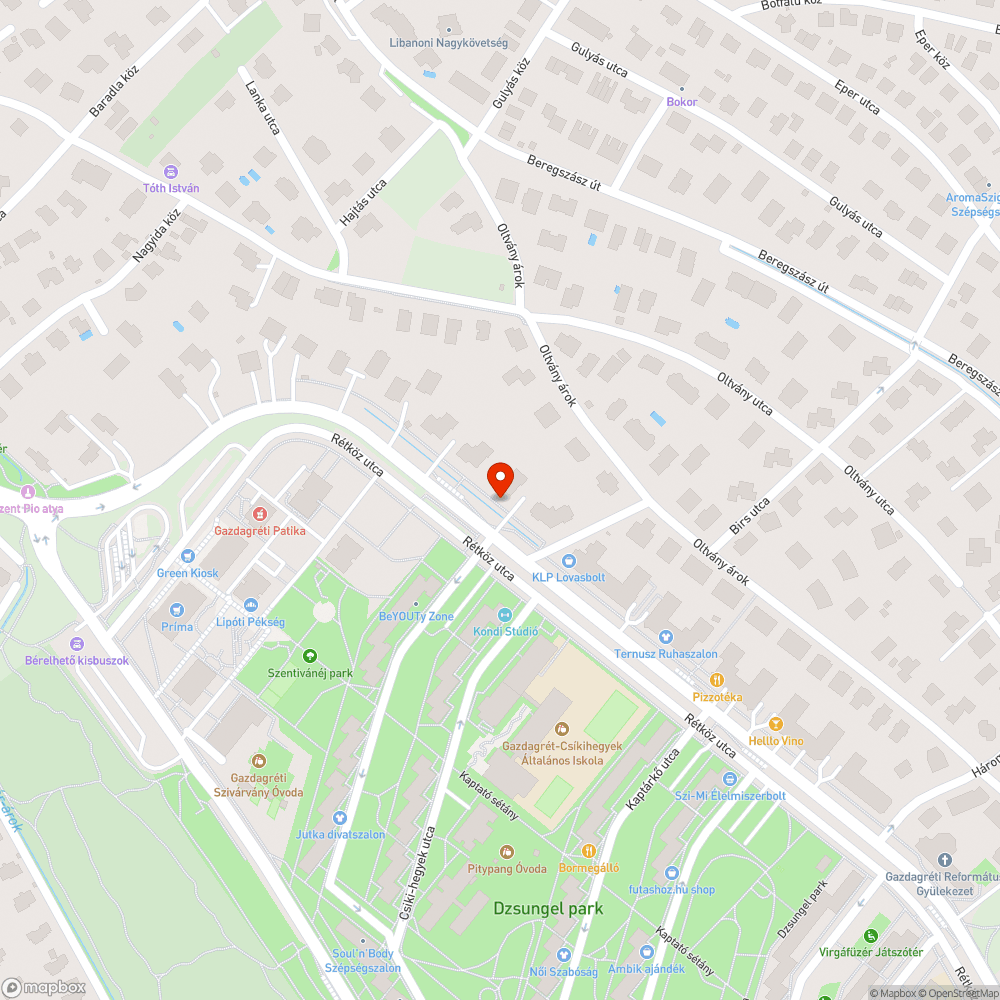 Magánparkoló létesítése bejelentés helye