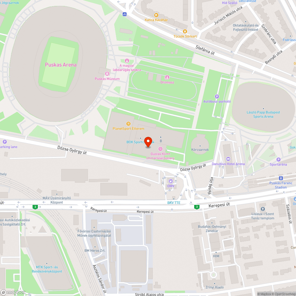 Üres fahely bejelentés helye