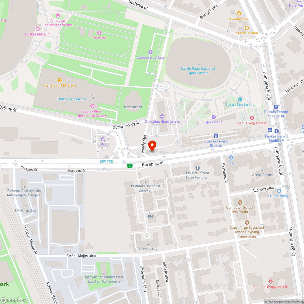 Kiszáradt örökzöld bejelentés helye