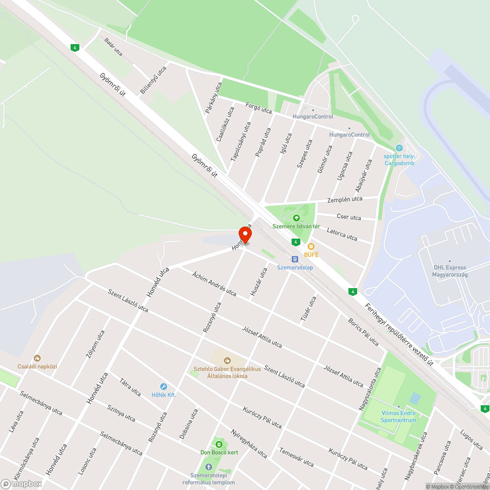 Elhanyagolt járdaszegély bejelentés helye