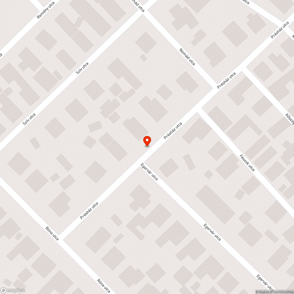 Nem működő utcai lámpa bejelentés helye