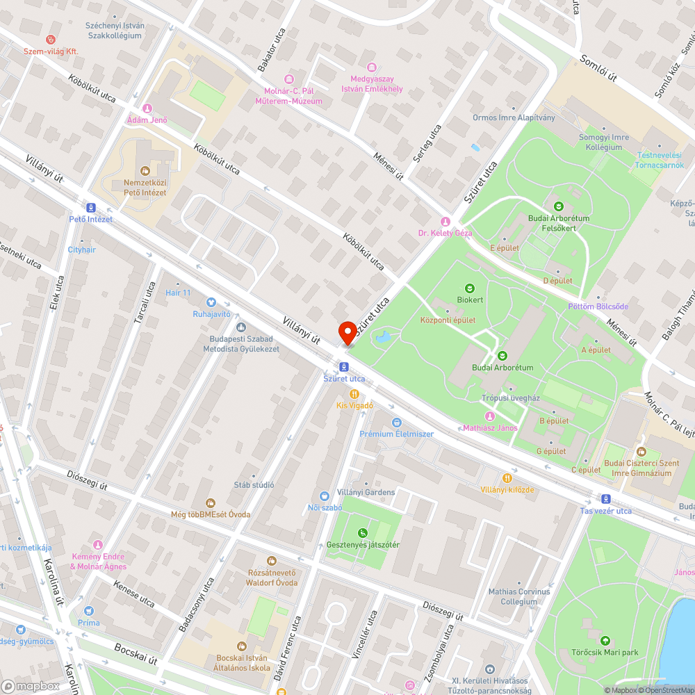 Eldugult csatorna bejelentés helye