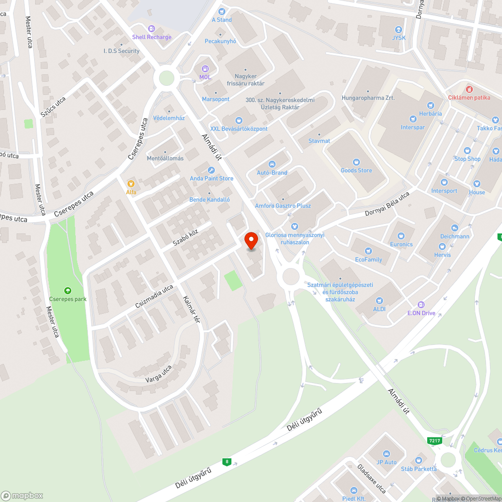 Víznyelőből növények nőnek bejelentés helye