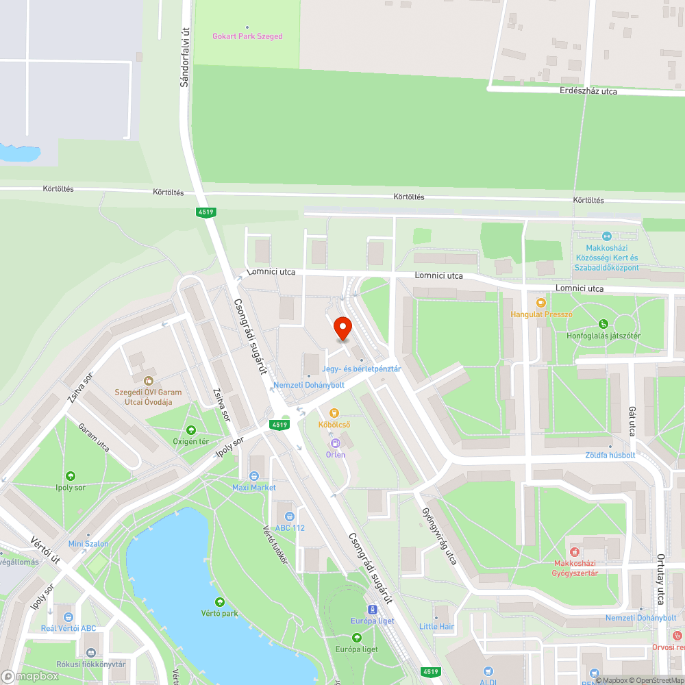 Forgalomból kivont gépjármű a parkolóban bejelentés helye