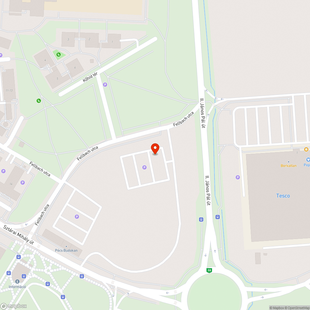 Utcai világítás bejelentés helye