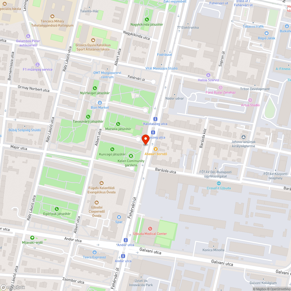 Szemetes járda bejelentés helye