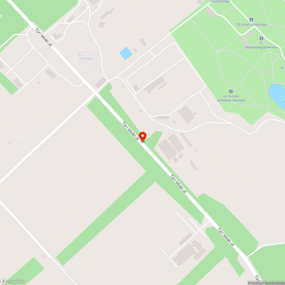 Illegális szemétlerakó bejelentés helye