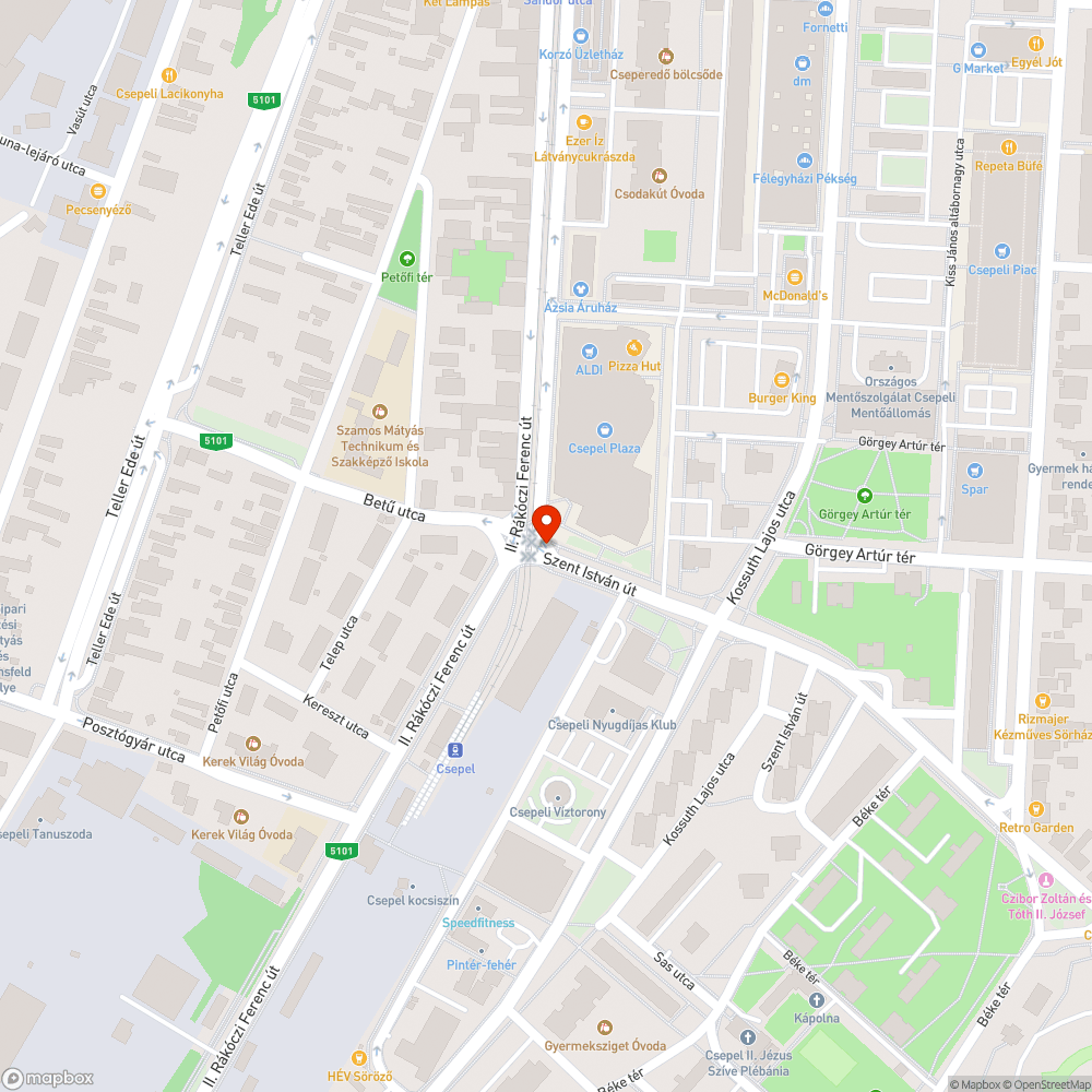 Kerülhetetlen kátyú, útsüllyedés bejelentés helye