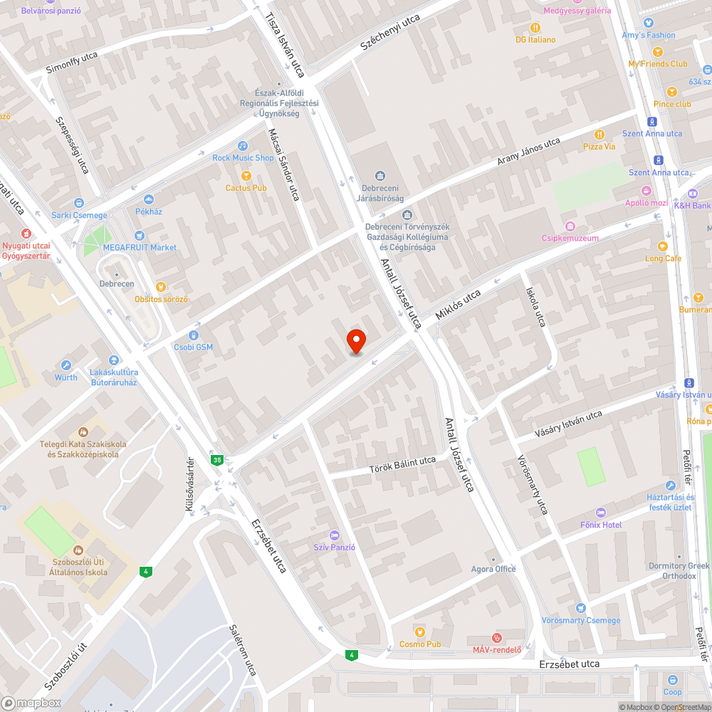 Hibás Citylight világítás bejelentés helye