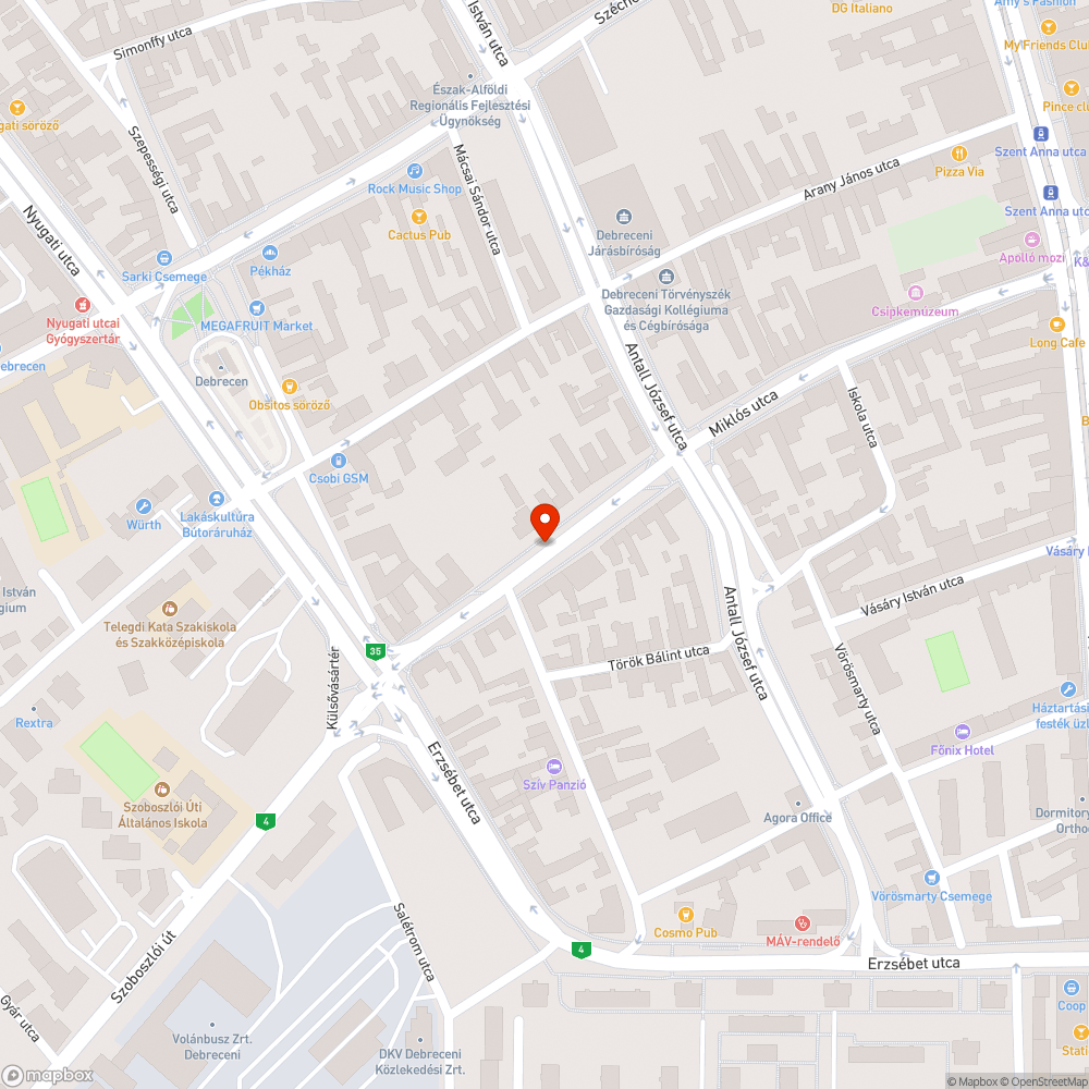 Hibás Citylight világítás bejelentés helye