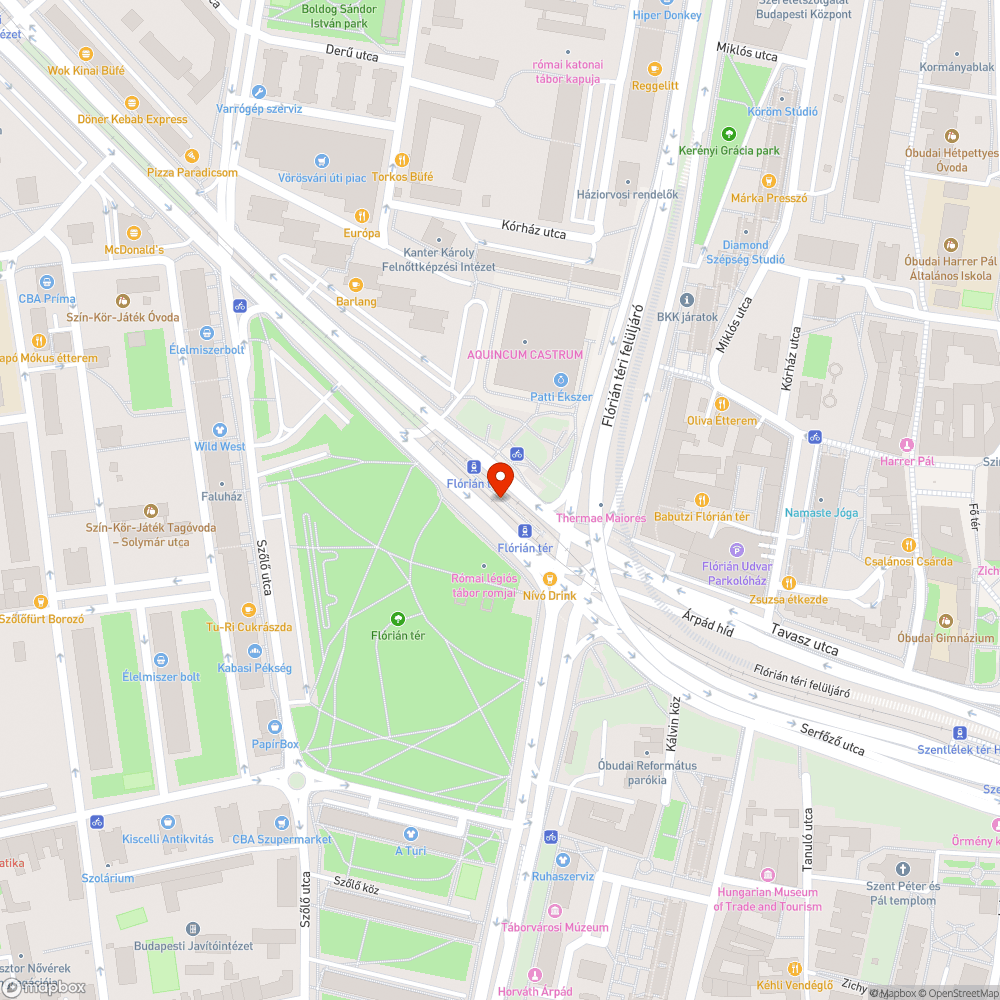 Cserjék szórványosan bejelentés helye