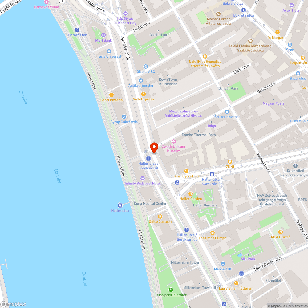 Nem működő vízelvezető bejelentés helye