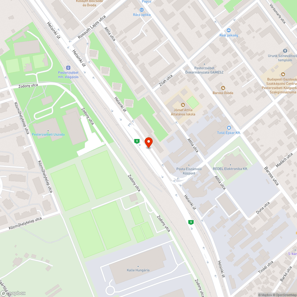 Illegális hulladéklerakat bejelentés helye