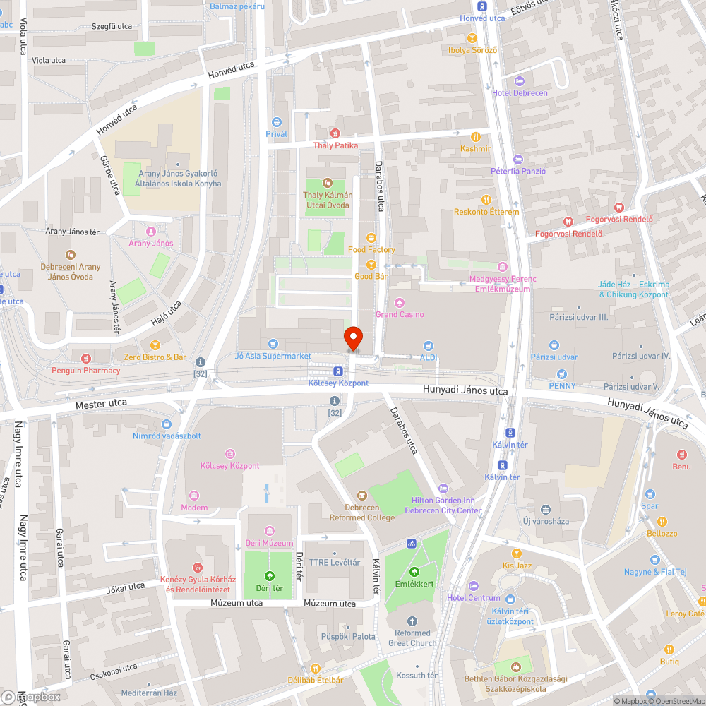 Megrongált jelzőlámpaoszlop bejelentés helye