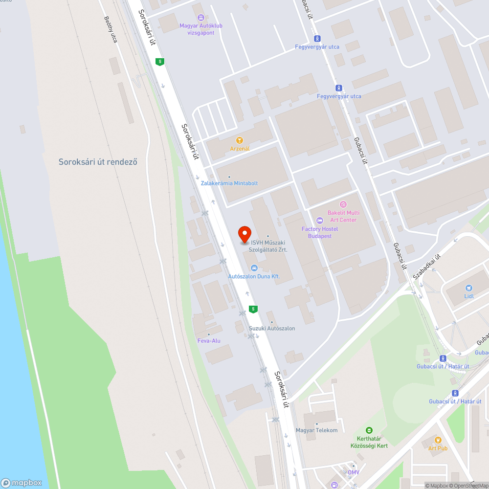 Elhagyott rozsdás bevásárlókocsi bejelentés helye