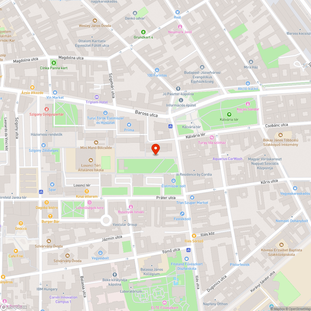 Áramütés bejelentés helye