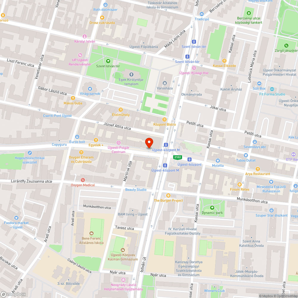 Csöpögő tűzcsap bejelentés helye