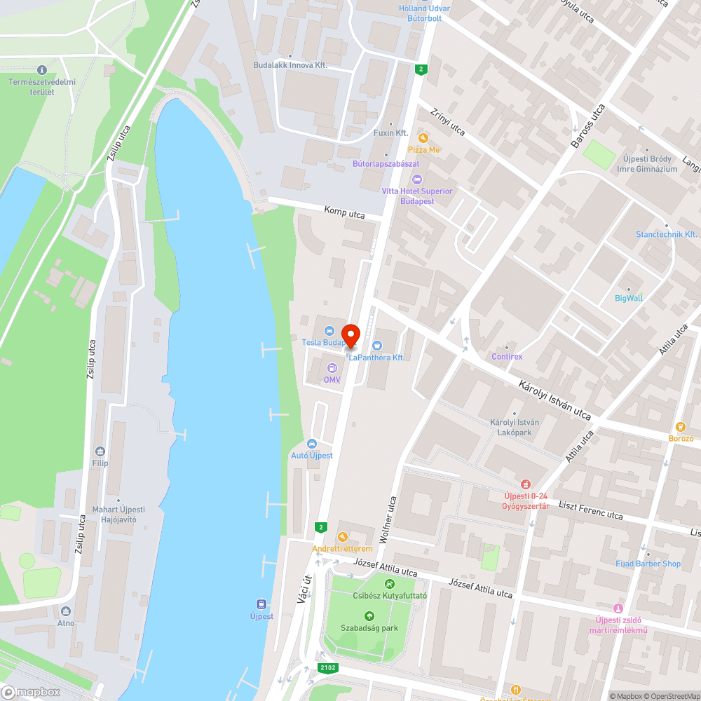 Sérült közlekedési lámpa bejelentés helye