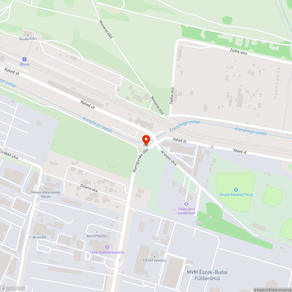 Illegális szemétdomb bejelentés helye