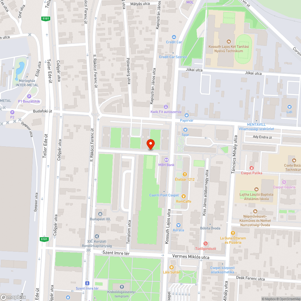 Zöldhulladék bejelentés helye