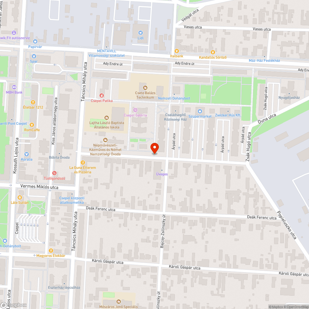 Ferde táblaoszlop bejelentés helye