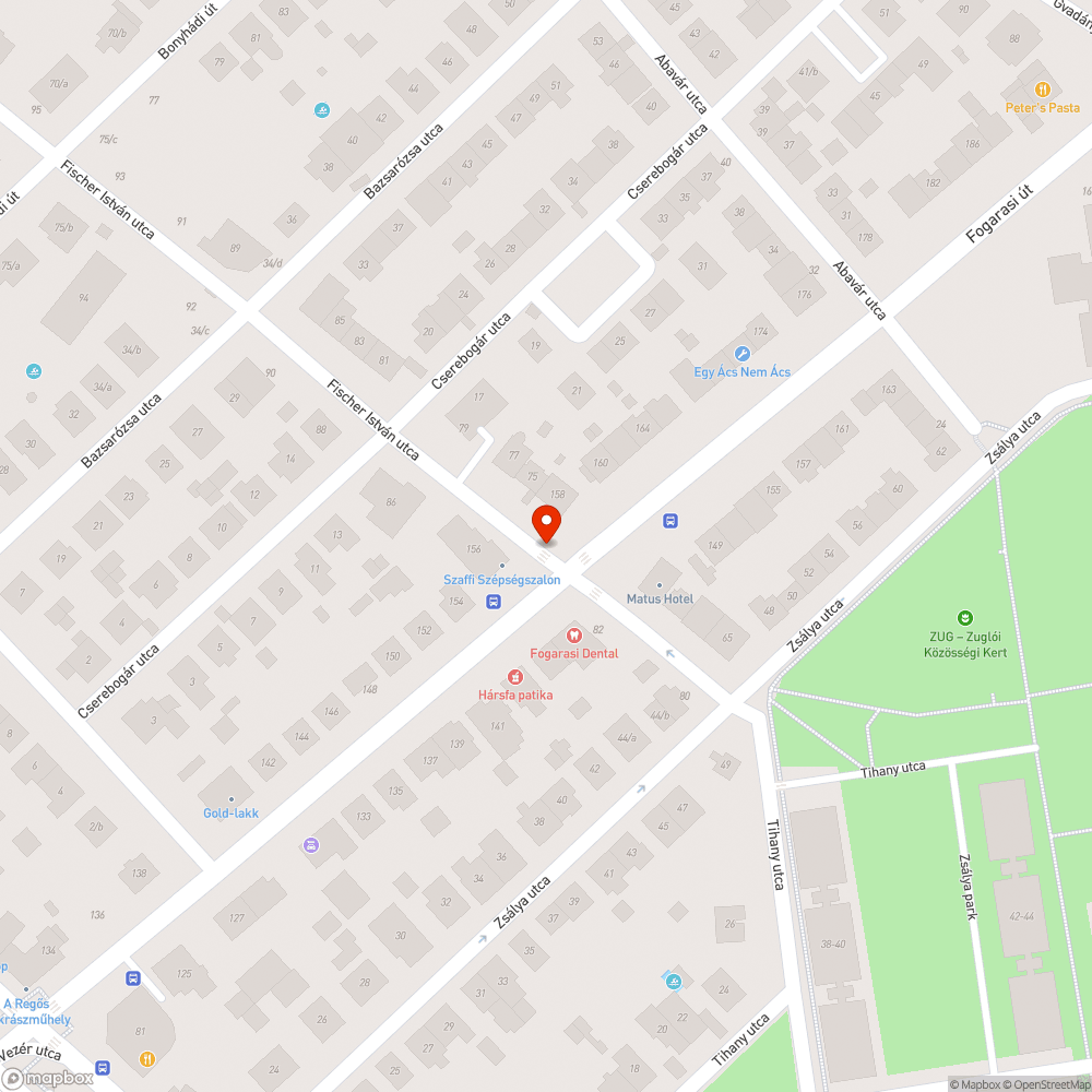 Gazos, szemetes közterület bejelentés helye