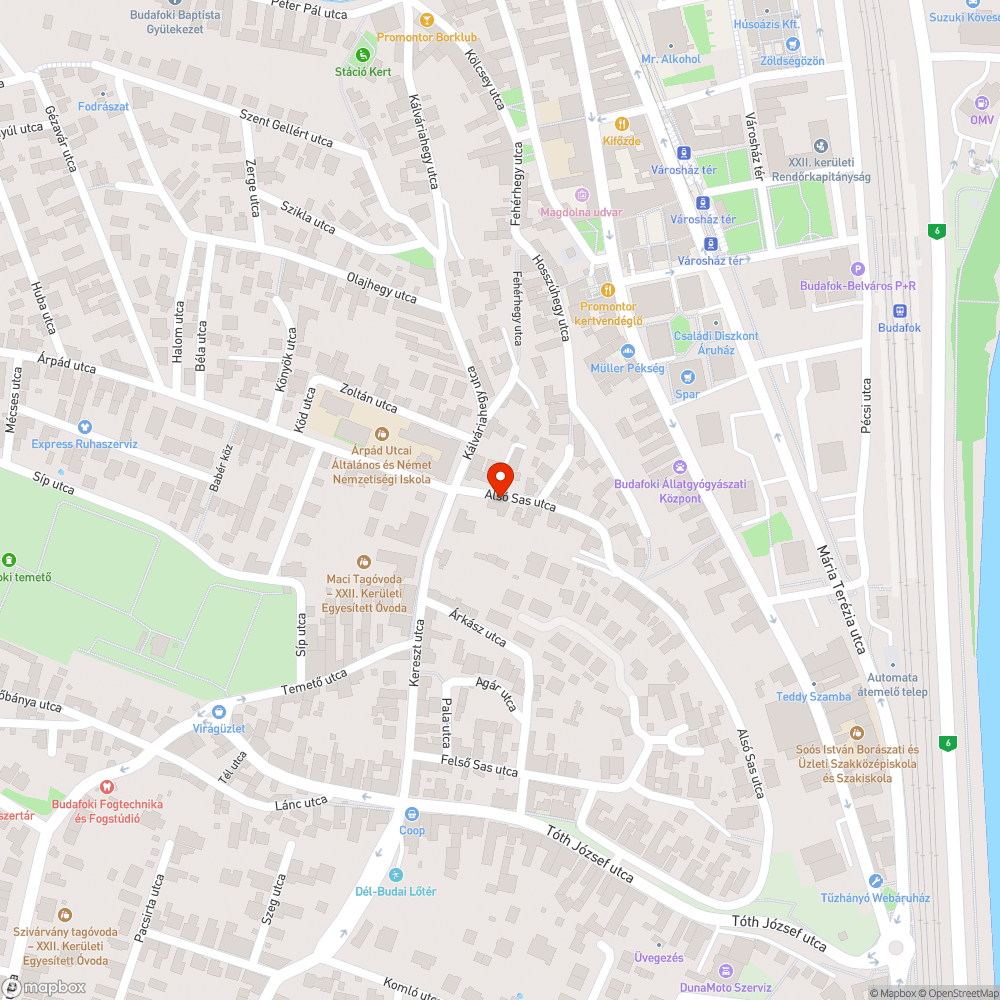 Járdán parkolás bejelentés helye