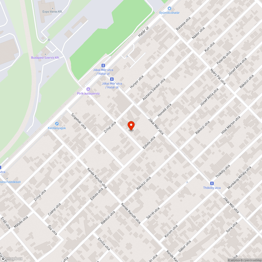 Elhagyott rendszám nélküli autó bejelentés helye