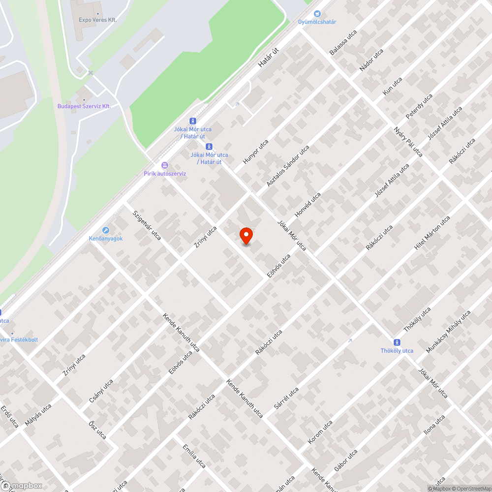 Autót bekerítő bálványfák bejelentés helye