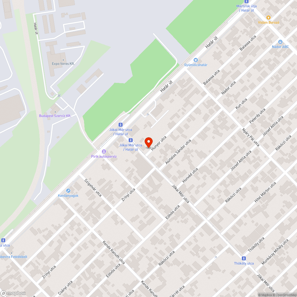 Hiányzó utcanévtáblák bejelentés helye