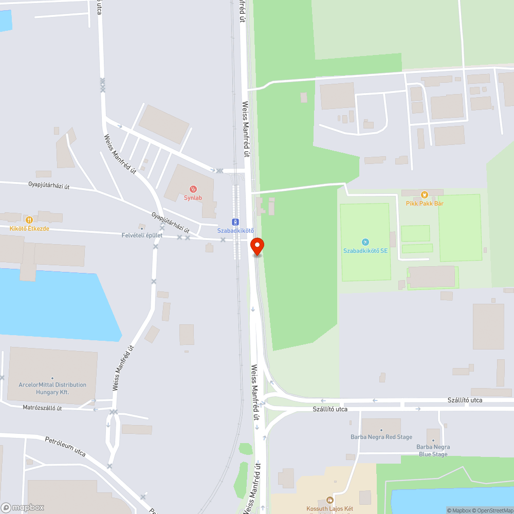 Dimbes-dombos aknafedél bejelentés helye