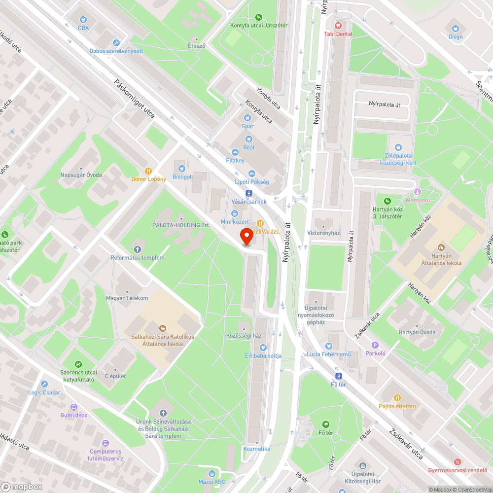 Hiányzó poller bejelentés helye