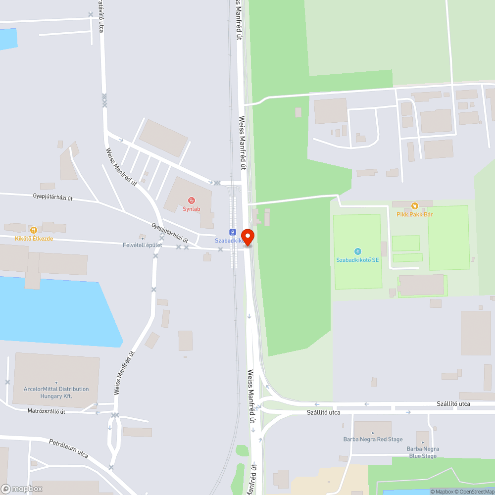 Rossz állapotú útburkolat bejelentés helye