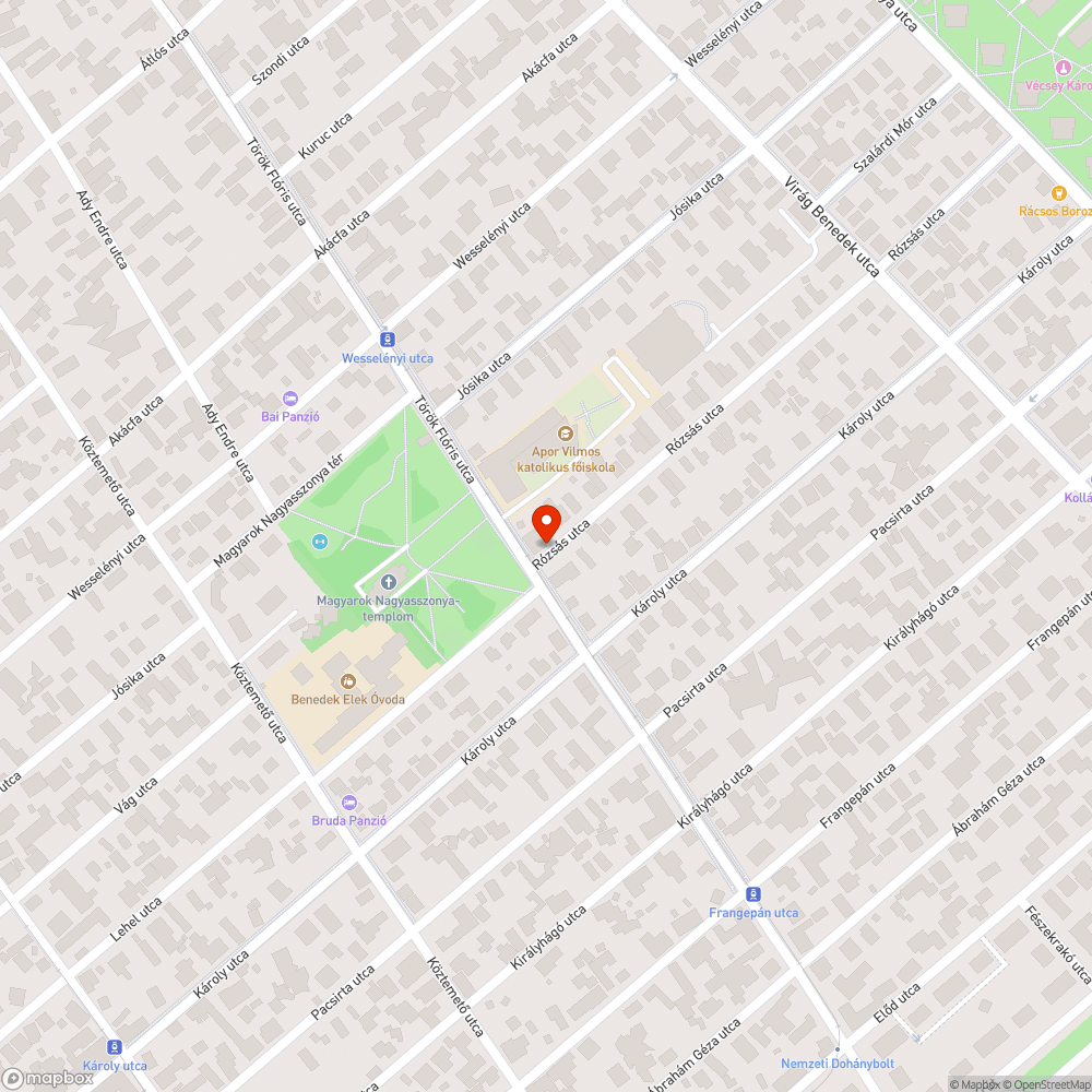 Hiányzó utcanévtábla bejelentés helye