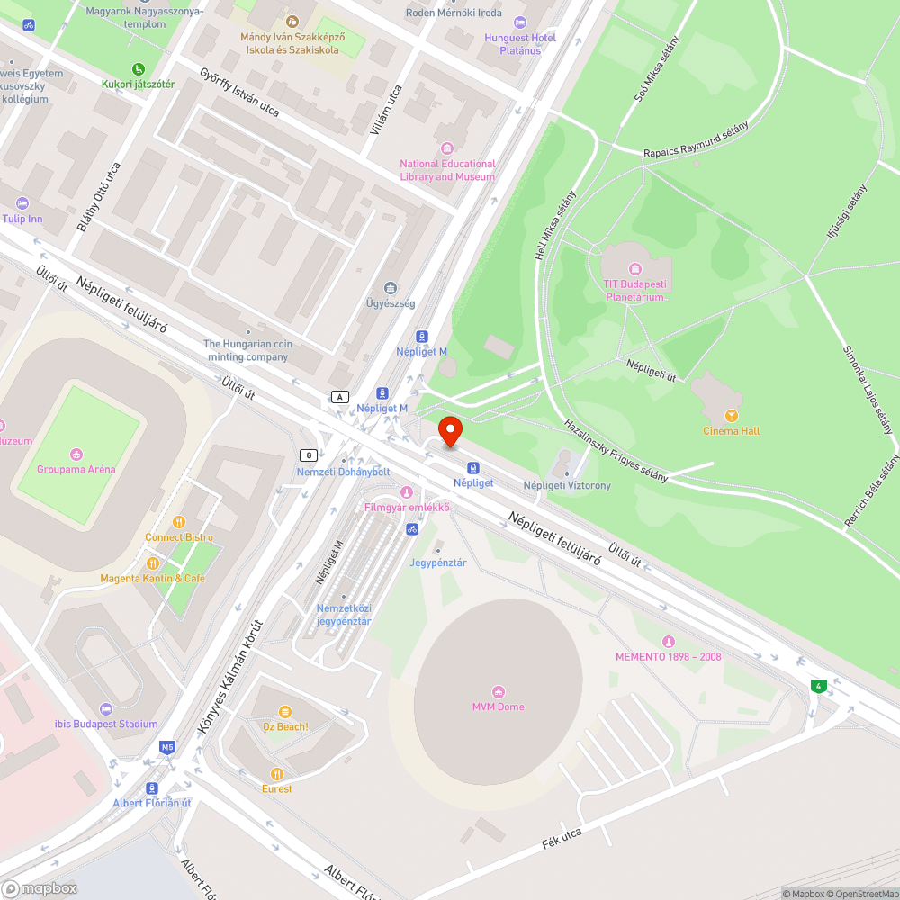 Széttört bódéalapok és rozsdás vasak bejelentés helye