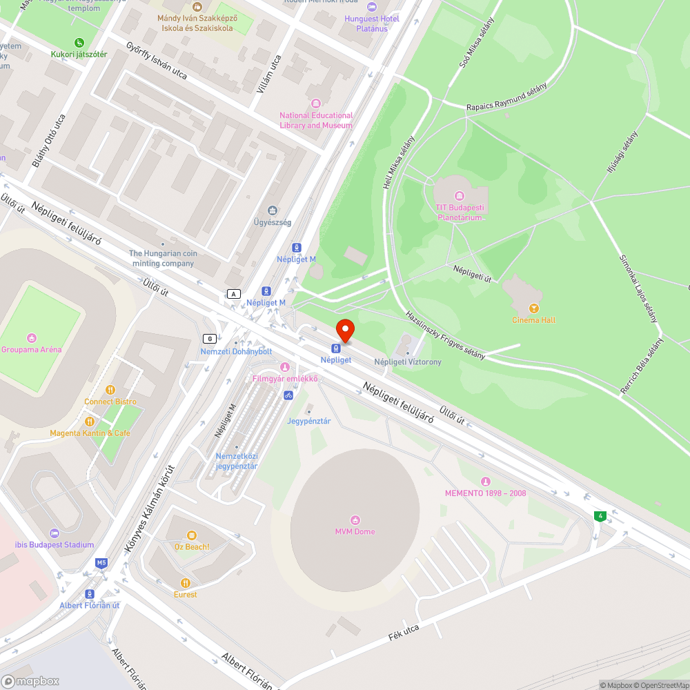 Sorsára hagyott autók a népligeti parkolóban bejelentés helye