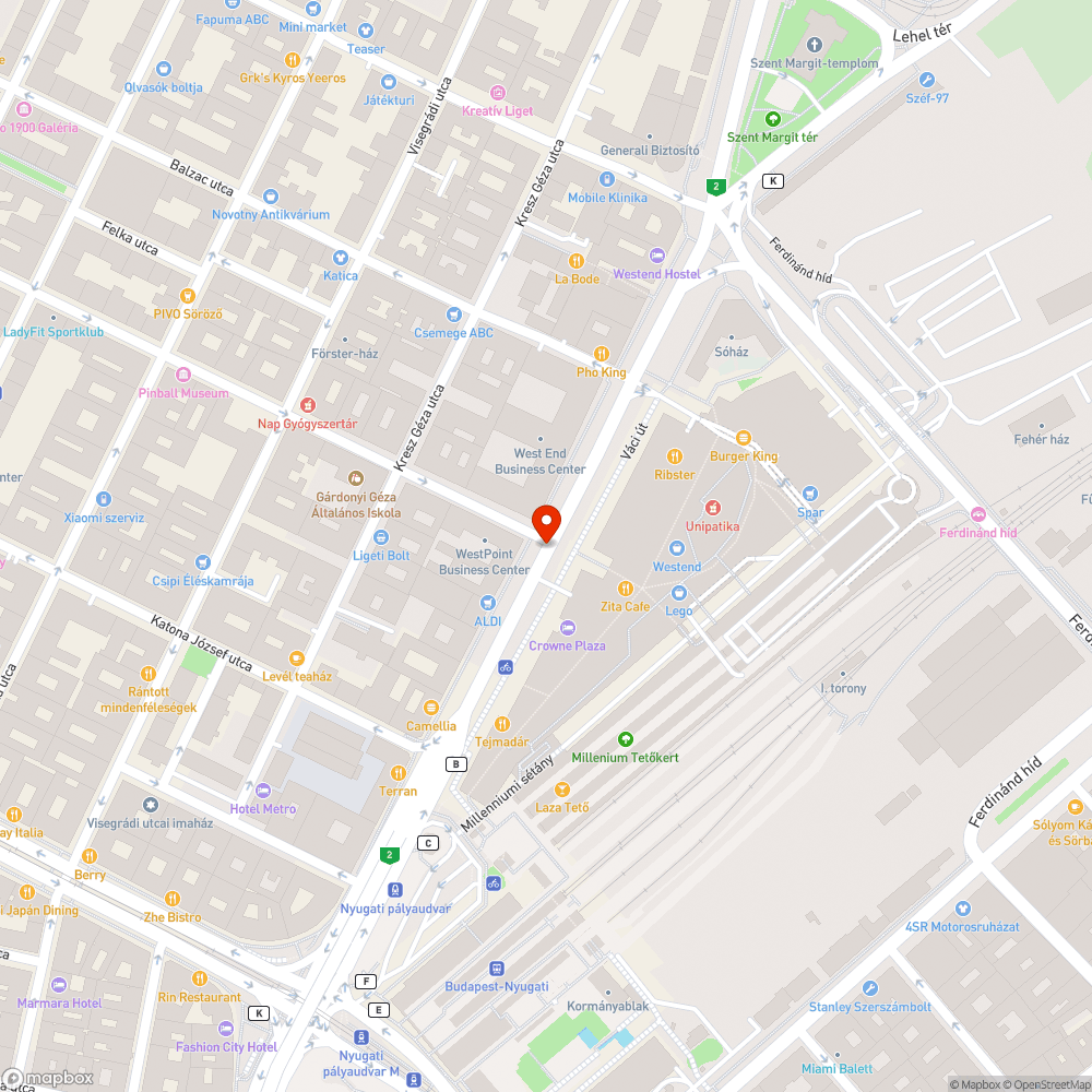 Pocsék minőségű út bejelentés helye