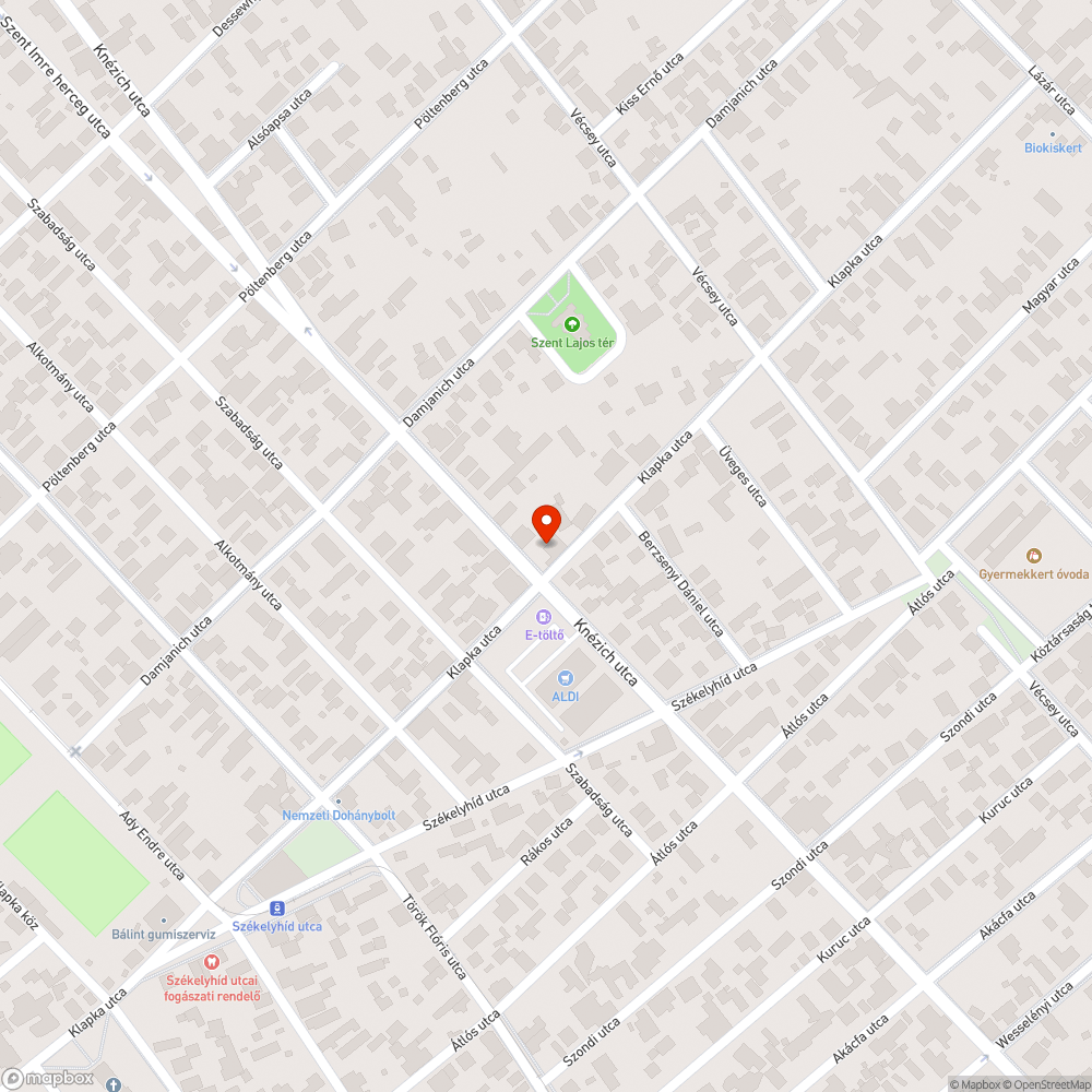 Gyomfa bejelentés helye