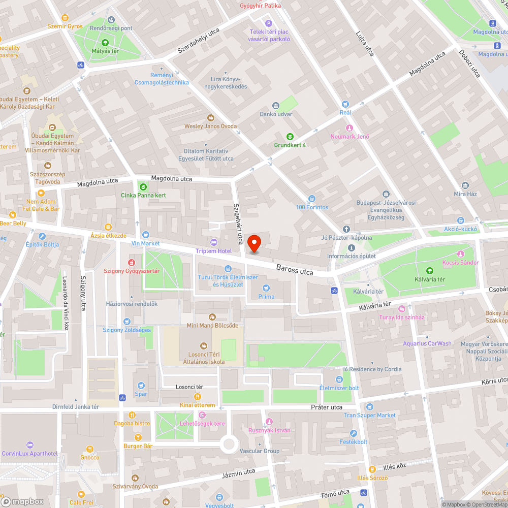 Csalános, gyomos, elhanyagolt terület az út mellett bejelentés helye