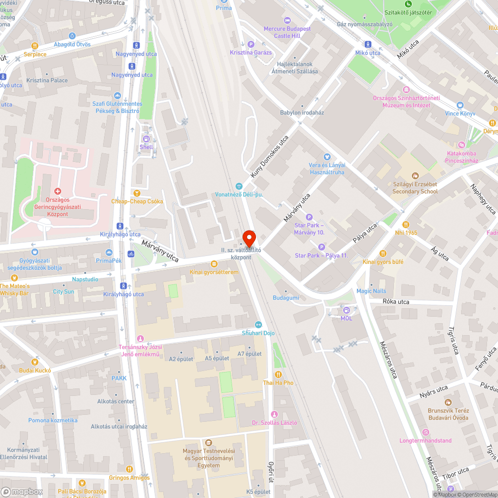 Összefirkált híd bejelentés helye