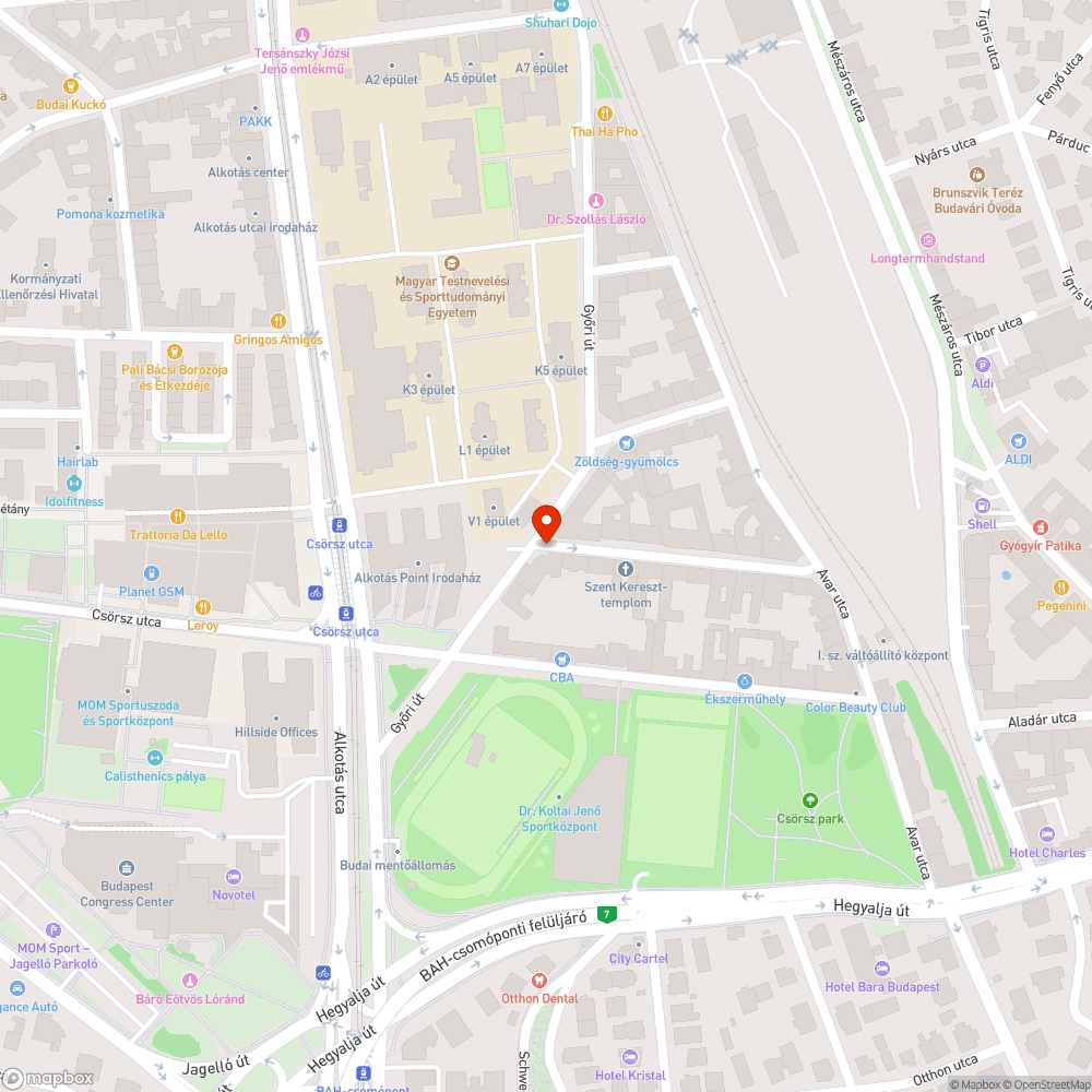 Feltört járda burkolat bejelentés helye