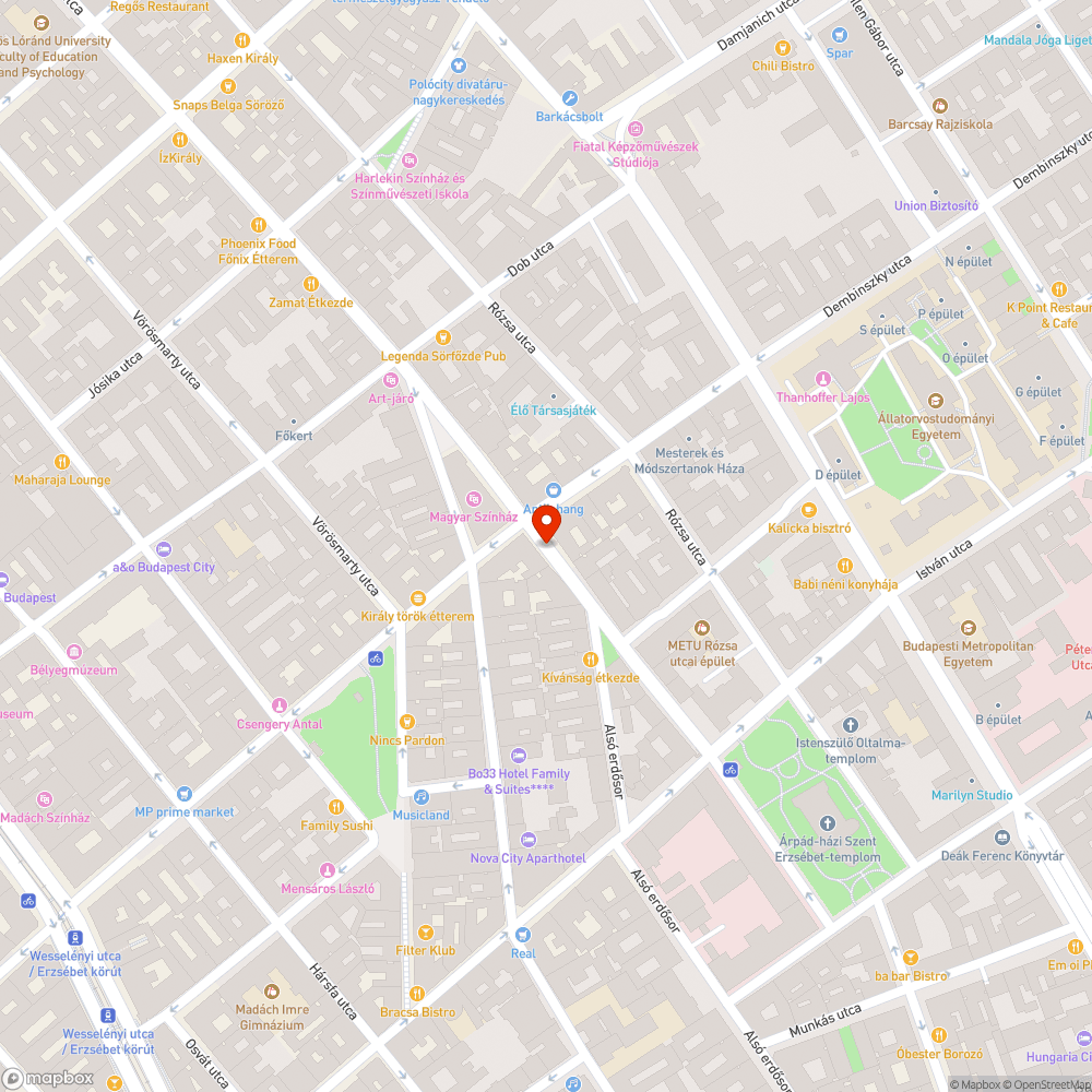 Zöttyintős, egyedi kátyú megállóban bejelentés helye