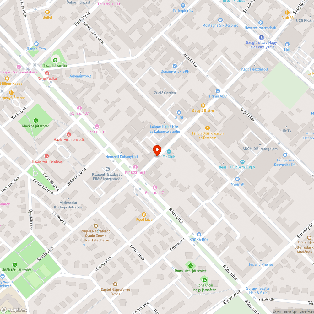 Gazos, szemetes, elhanyagolt utcafront bejelentés helye