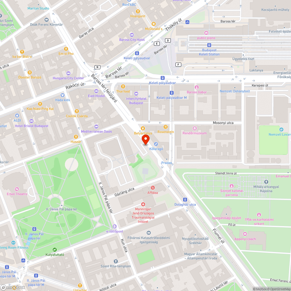 Műtárgy tele szeméttel bejelentés helye