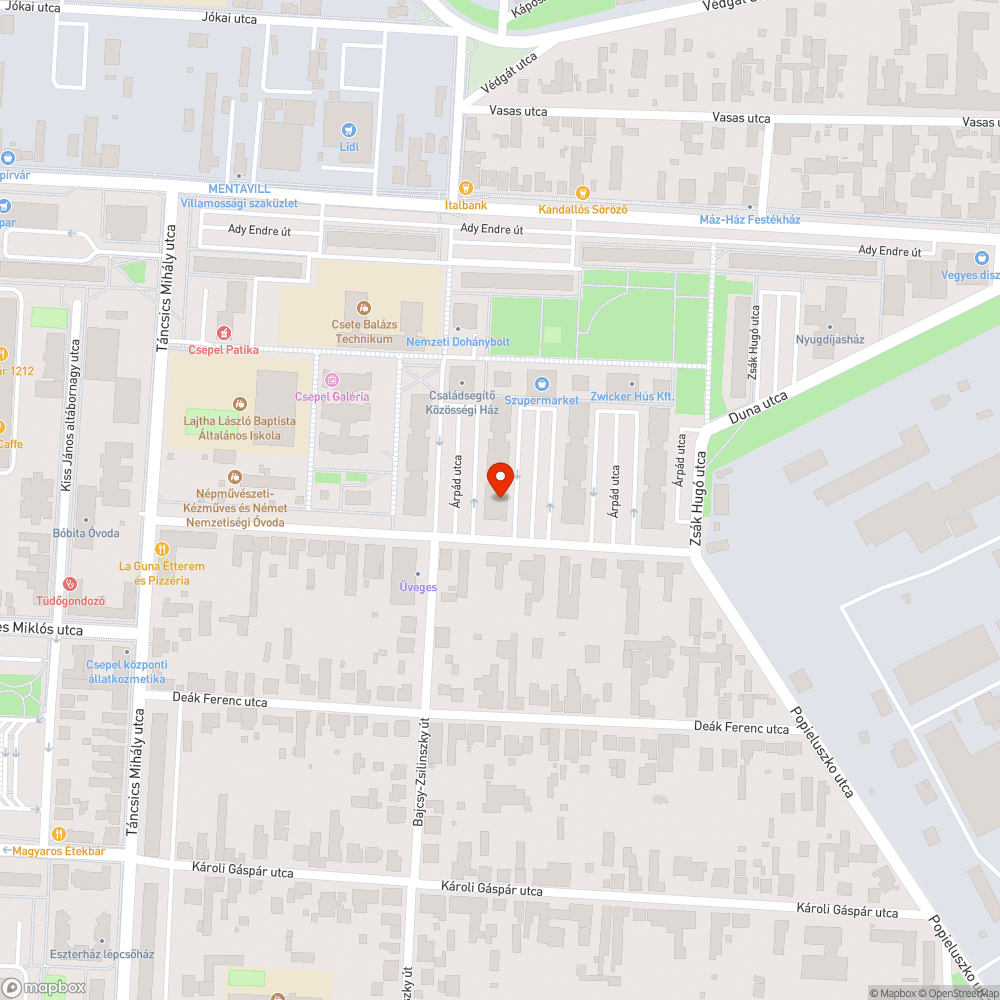 Kifakult utcanévtábla bejelentés helye