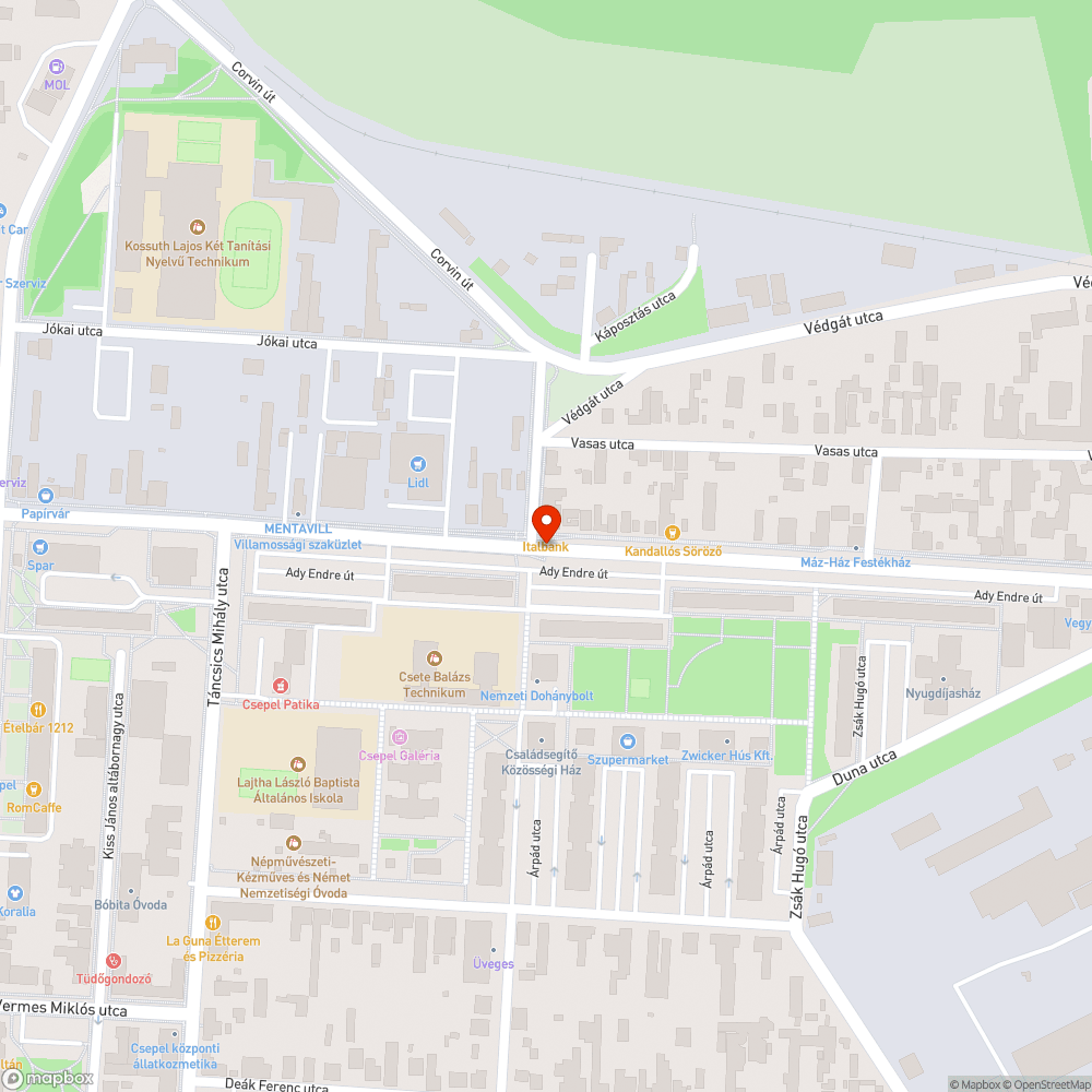 Táblát takaró gallyak bejelentés helye