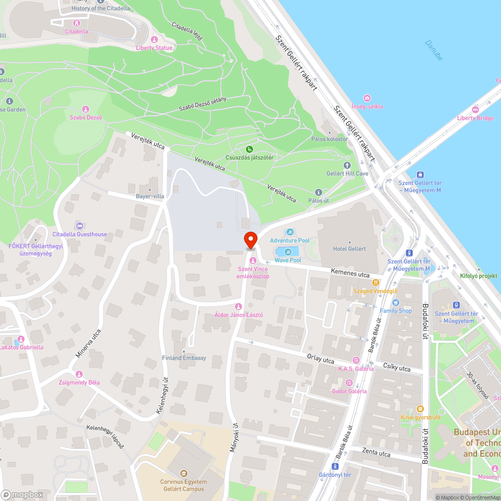 Eltört pad bejelentés helye