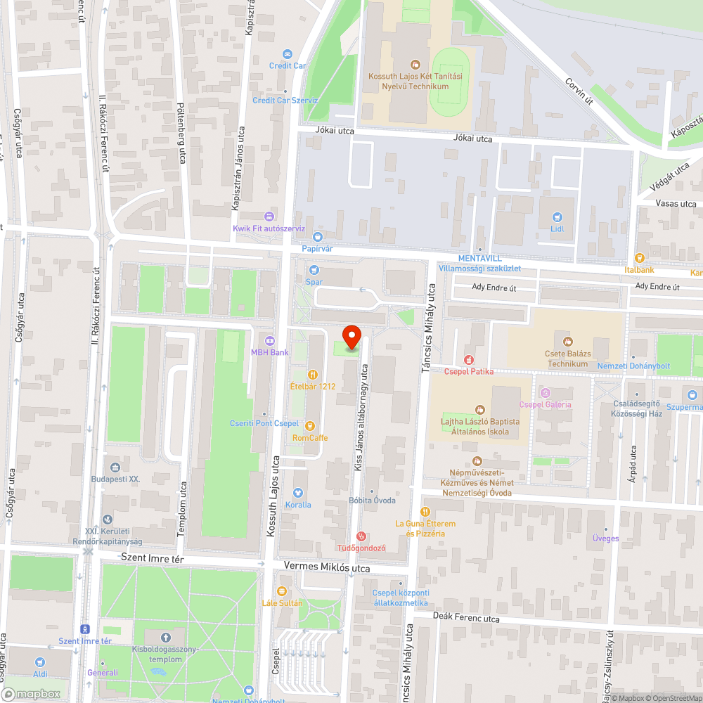 Lejárt műszaki bejelentés helye